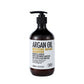 cab's professional argan oil moisture repair shampoo_white background