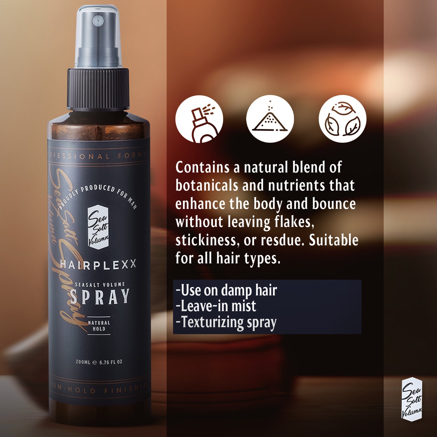 Hairplexx Sea Salt Volume Spray