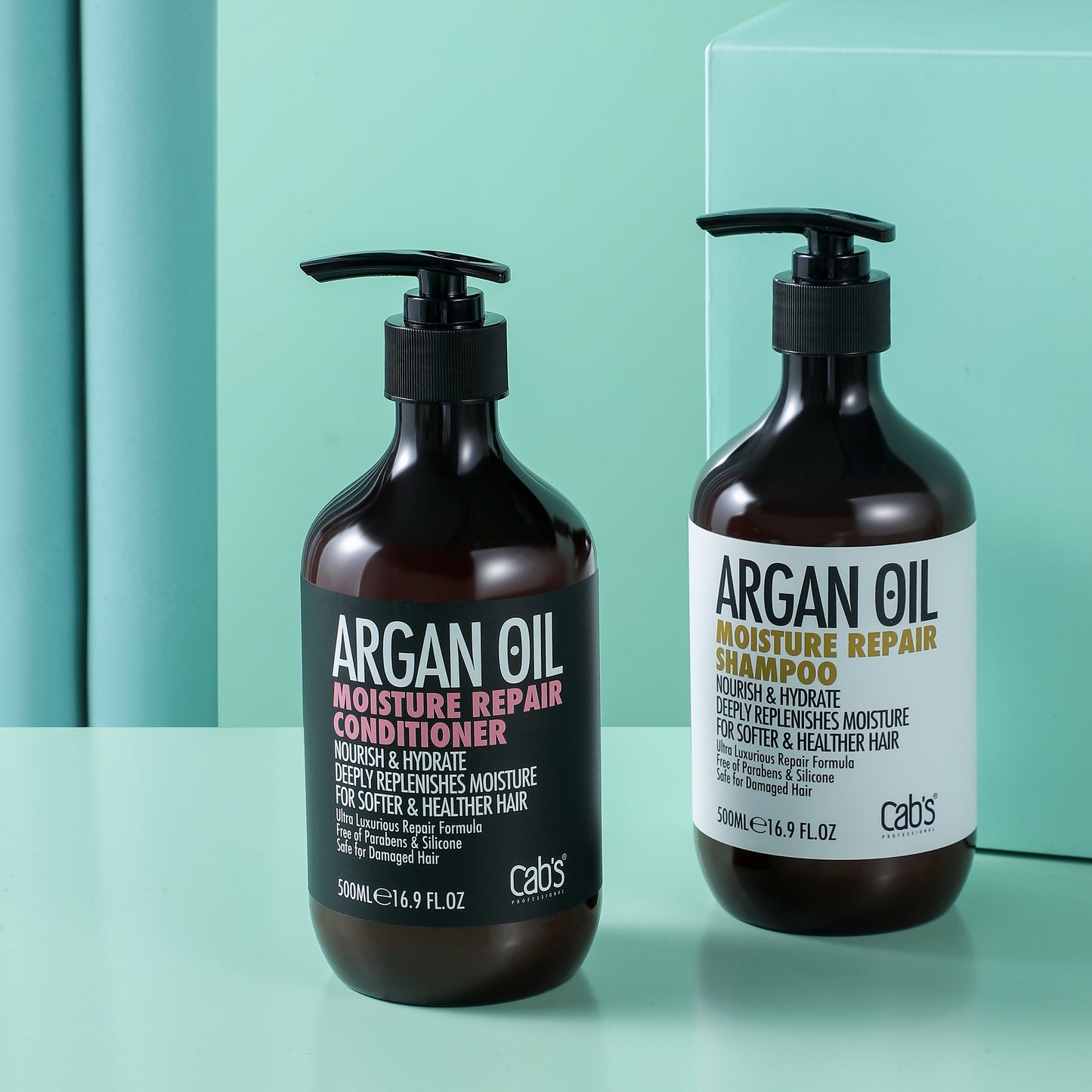 Cab's Argan Oil Set - Shampoo and Conditioner
